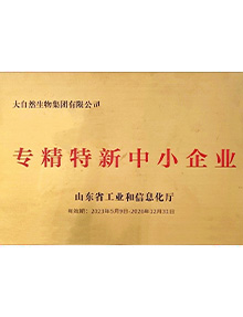 專(zhuān)精特新中小企業(yè)
